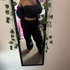 Edikted parachute pants xs/s